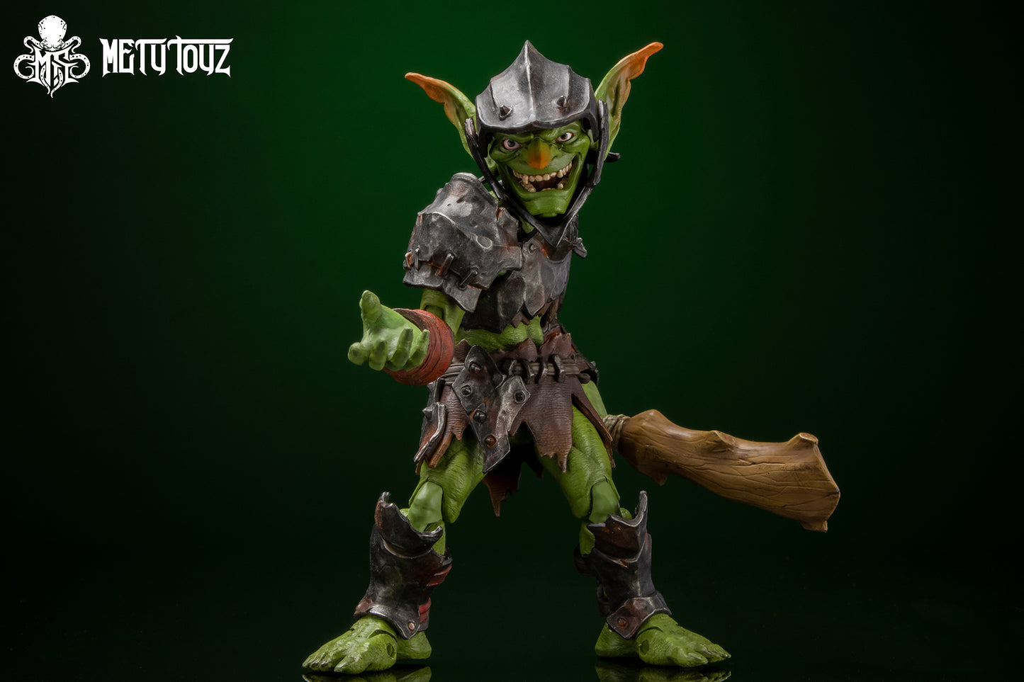 Mety toyz Adventurer's World Goblin Warrior Miles Iron Shield