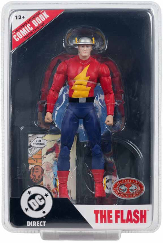 DC DIRECT 7IN FIGURE WITH COMIC WV11 - WV11 FLASH 123 - JAY GARRICK FLASH