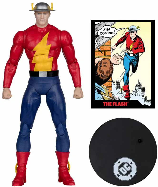 DC DIRECT 7IN FIGURE WITH COMIC WV11 - WV11 FLASH 123 - JAY GARRICK FLASH