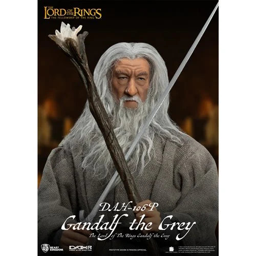 The Lord of the Rings Gandalf the Grey DAH-106P Dynamic 8-Ction Heroes Action Figure