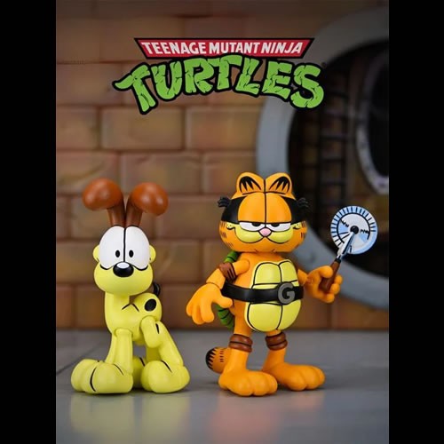 TMNT 7" Scale Figures - Archie Comics x Garfield - Ultimate Garfello w/ Odie