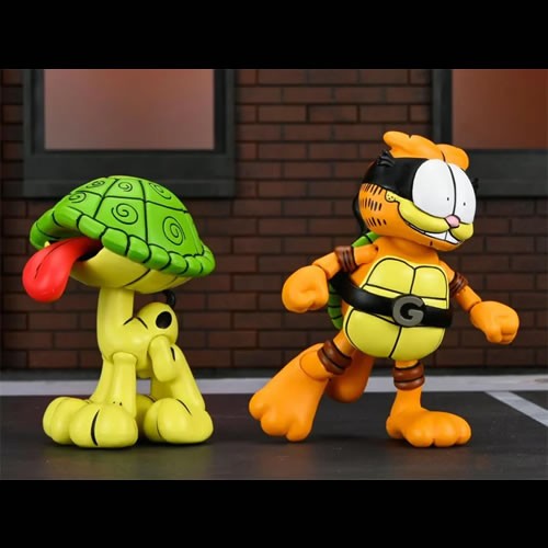TMNT 7" Scale Figures - Archie Comics x Garfield - Ultimate Garfello w/ Odie