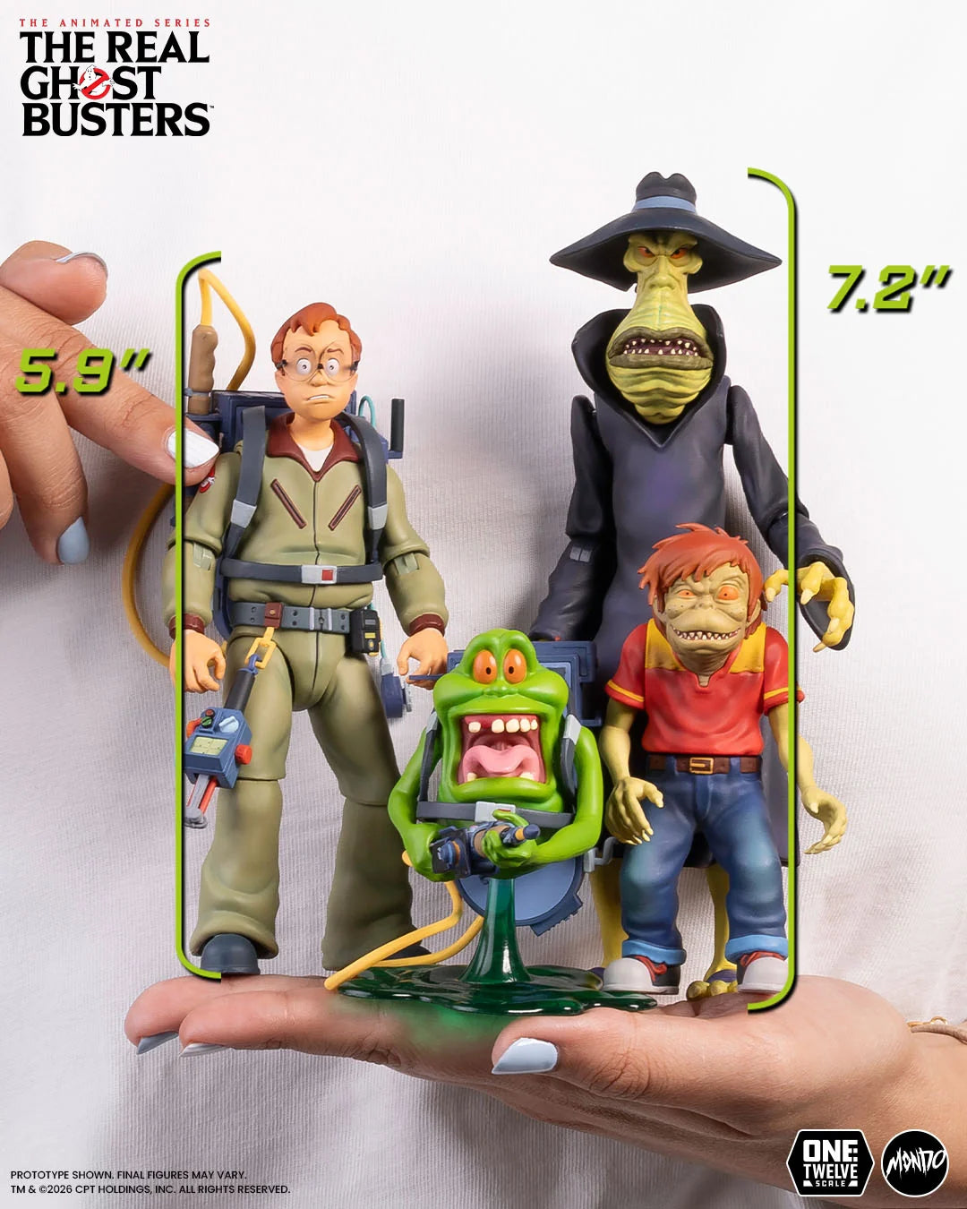 The Real Ghostbusters - Louis Tully & Grundel 1/12 Scale Figure Set **Timed Edition**