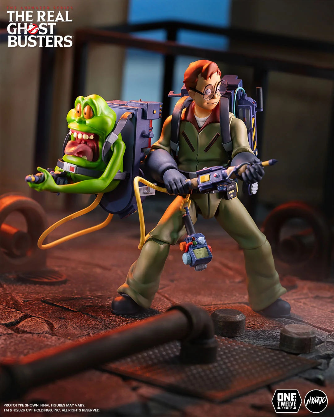 The Real Ghostbusters - Louis Tully & Grundel 1/12 Scale Figure Set **Timed Edition**