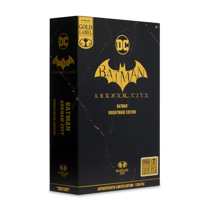 DC MULTIVERSE 7IN - BATMAN (ARKHAM CITY) KNIGHTMARE GOLD LABEL