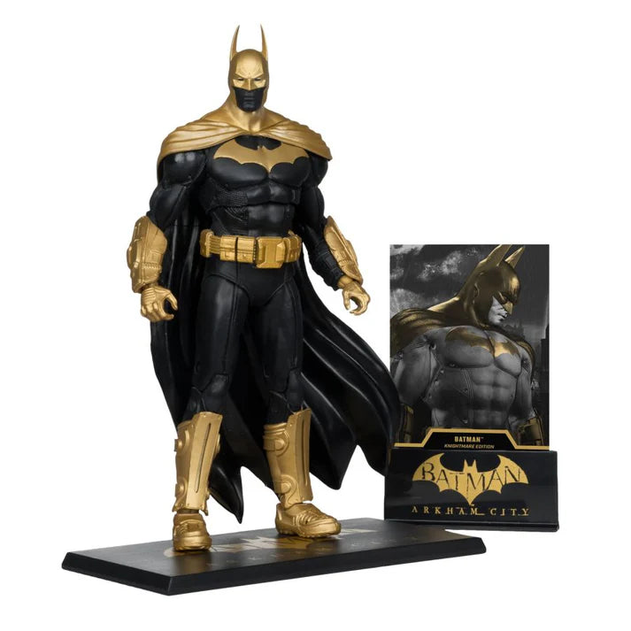 DC MULTIVERSE 7IN - BATMAN (ARKHAM CITY) KNIGHTMARE GOLD LABEL