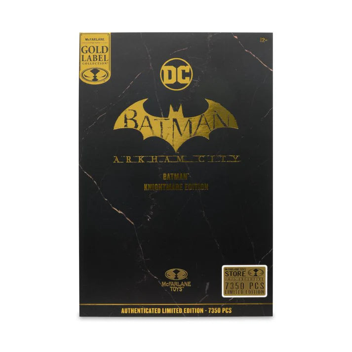 DC MULTIVERSE 7IN - BATMAN (ARKHAM CITY) KNIGHTMARE GOLD LABEL