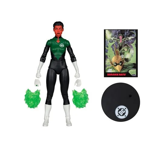 DC Direct Page Punchers Wave 15 Soranik Natu Green Lantern Corps #47 7-Inch Scale Action Figure with Comic