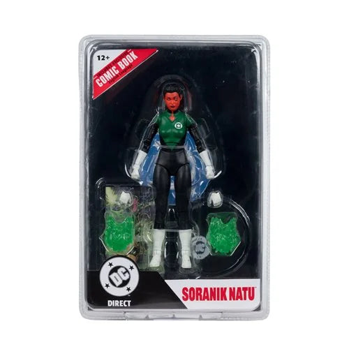 DC Direct Page Punchers Wave 15 Soranik Natu Green Lantern Corps #47 7-Inch Scale Action Figure with Comic
