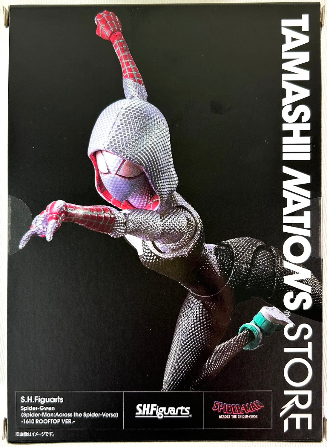 S.H.Figuarts Spider-Gwen (Spider-man:Across The Spider-Verse) -1610 Rooftop Ver.- Tamashii Nations Tokyo Limited