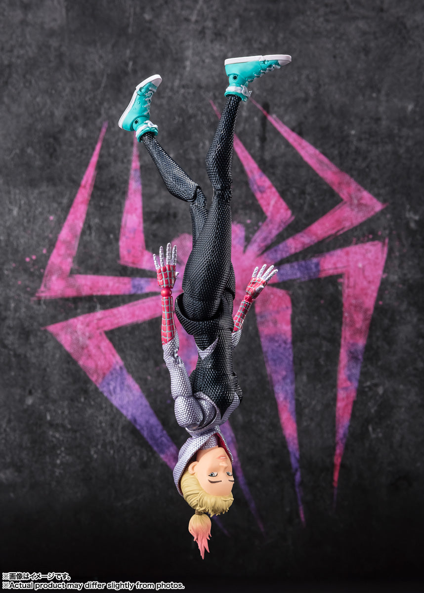 S.H.Figuarts Spider-Gwen (Spider-man:Across The Spider-Verse) -1610 Rooftop Ver.- Tamashii Nations Tokyo Limited