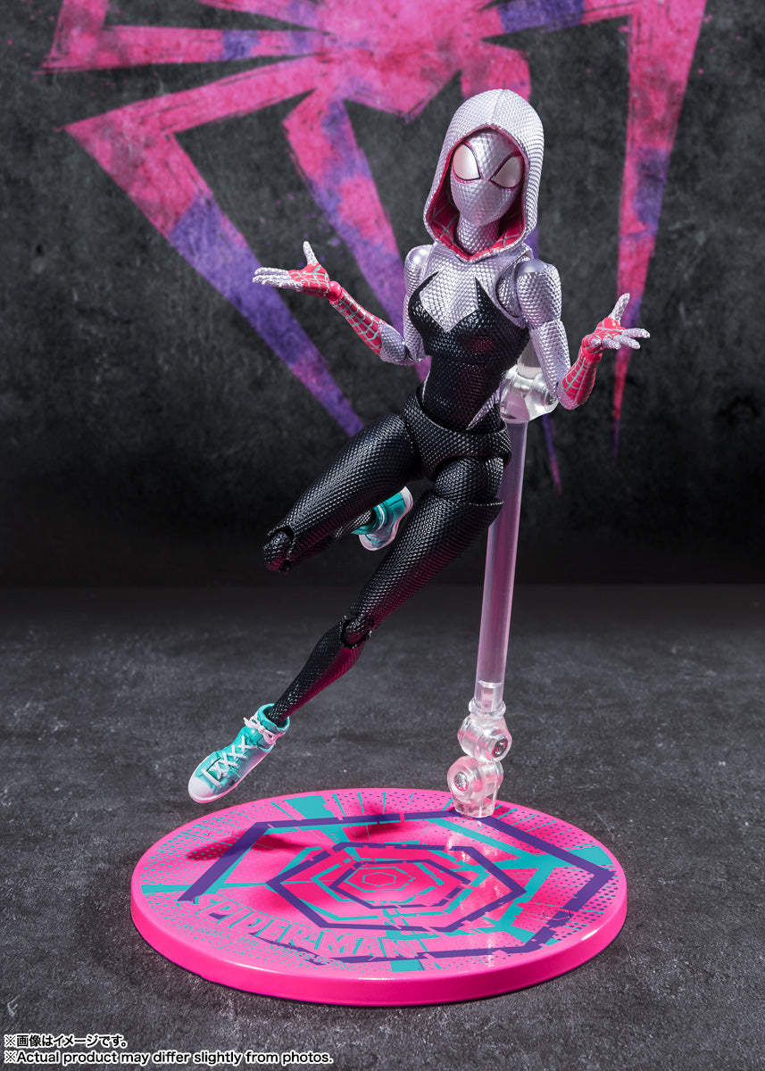 S.H.Figuarts Spider-Gwen (Spider-man:Across The Spider-Verse) -1610 Rooftop Ver.- Tamashii Nations Tokyo Limited