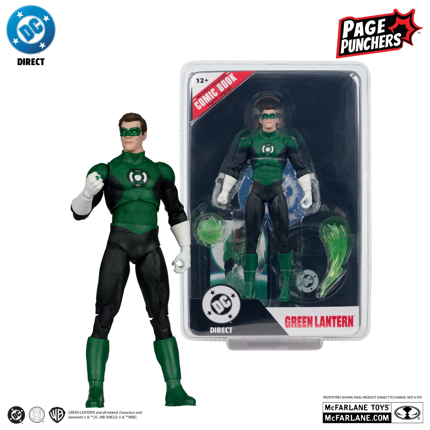 Green Lantern Hal Jordan with Comic (Green Lanterns #48)