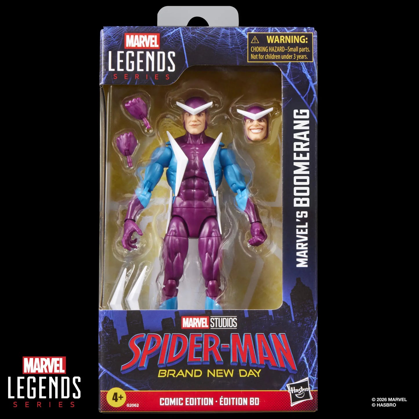 Marvel Legends Series Spider-Man: Brand New Day Comic Edition Boomerang