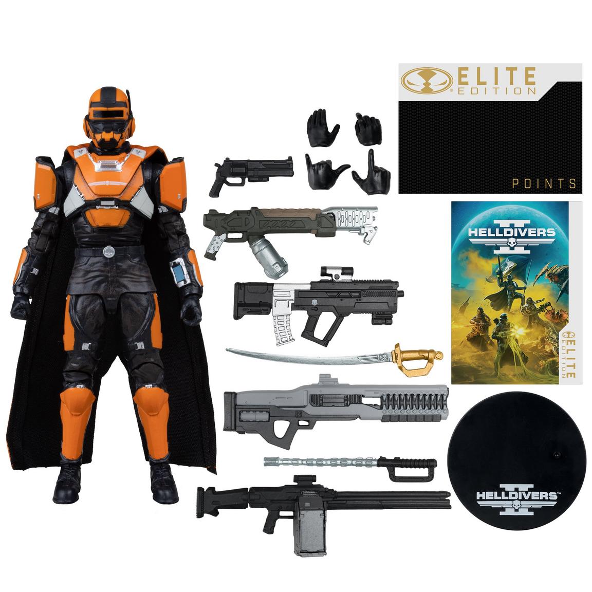 McFarlane Toys Elite Edition CE-35 Trench (Engineer Helldivers II) 7-in Action Figure