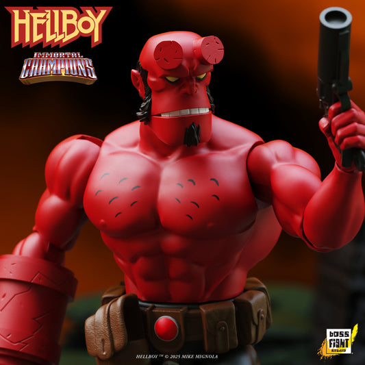 HELLBOY IMMORTAL CHAMPIONS RETRO ACTION FIGURE