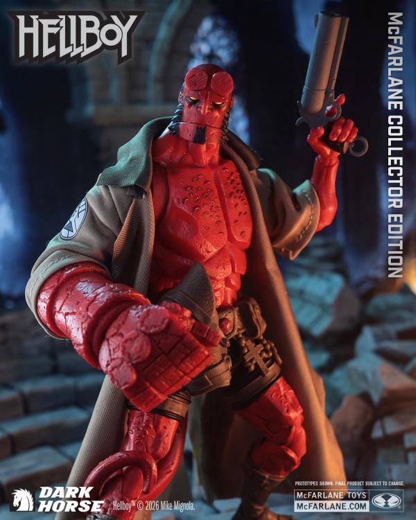 MCFARLANE COLLECTOR EDTION 7IN - #60 HELLBOY