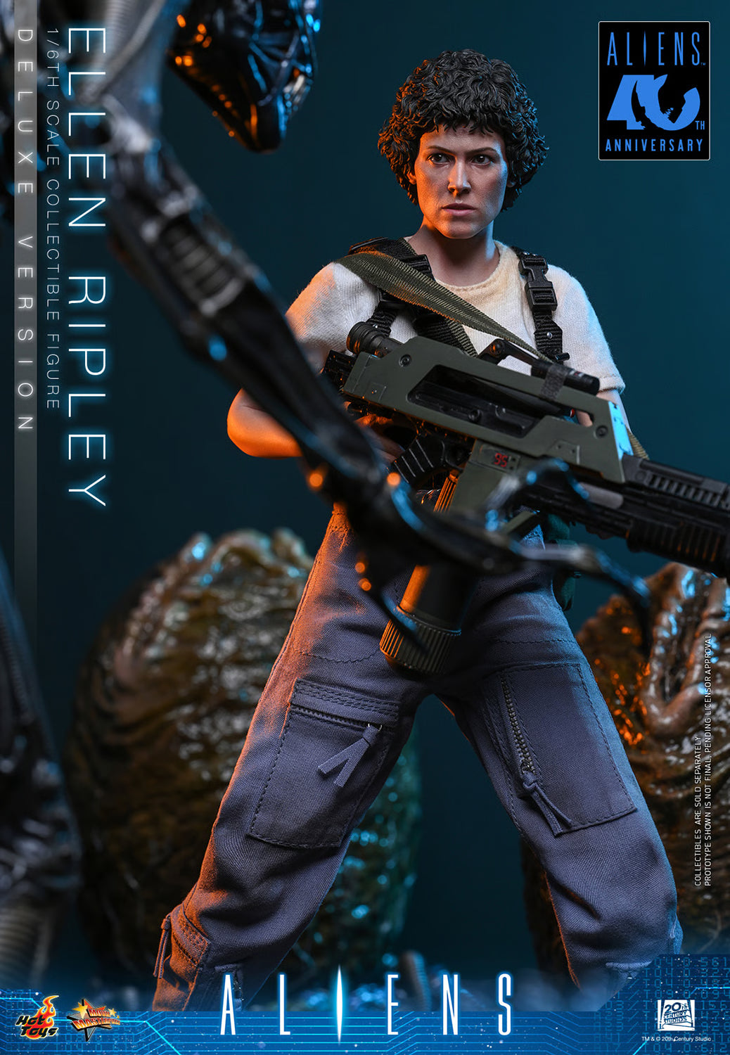 HOTTOYS MMS895 1/6 Aliens 40th Anniversary Ellen Ripley Deluxe Edition