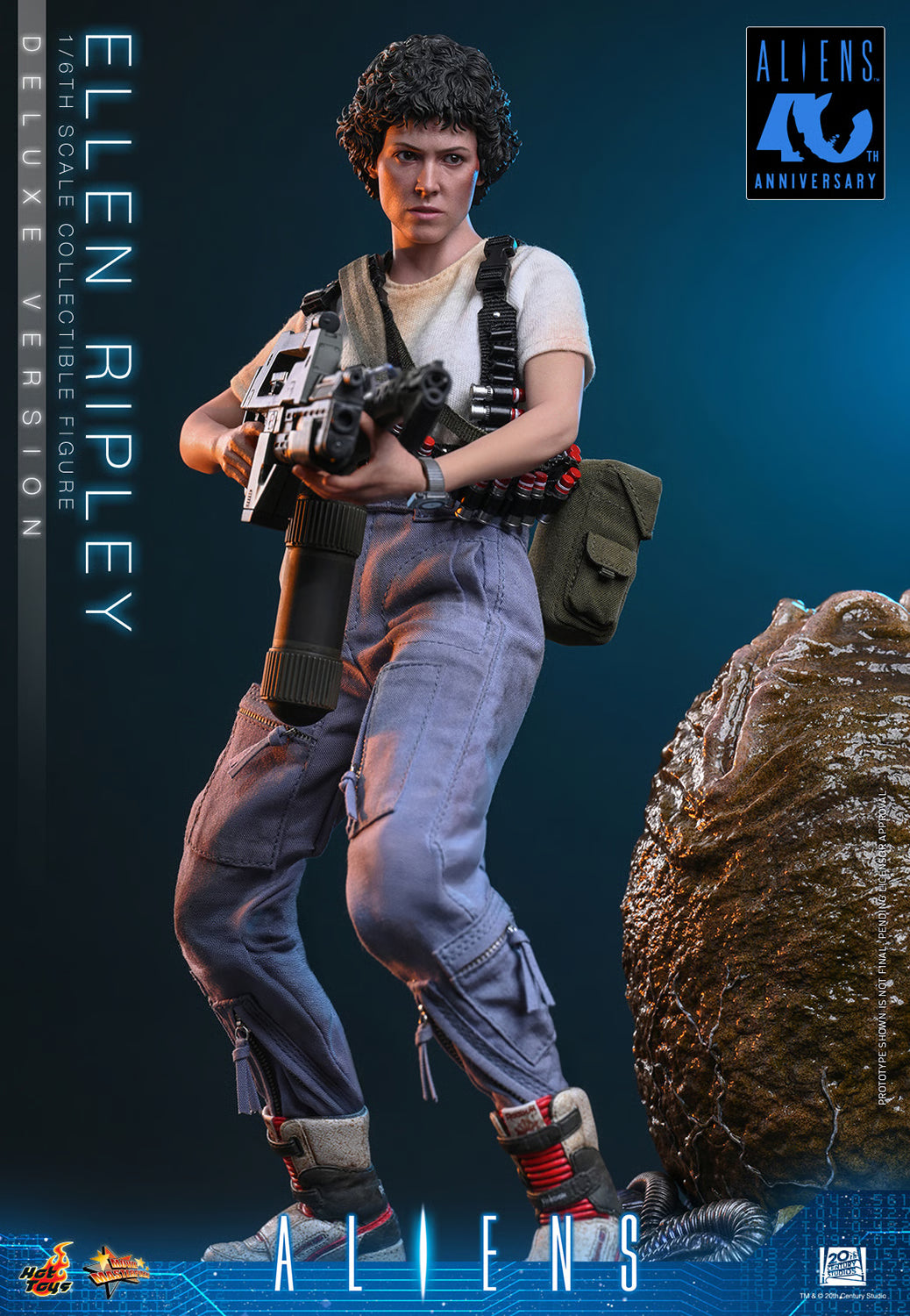 HOTTOYS MMS895 1/6 Aliens 40th Anniversary Ellen Ripley Deluxe Edition