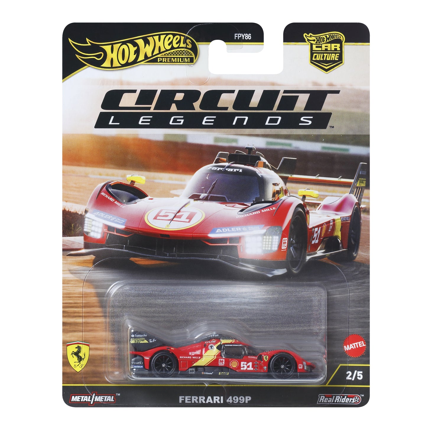 Hot Wheels 2025 CAR CULTURE 1/64 DIE-CAST CIRCUIT LEGENDS WAVE X5