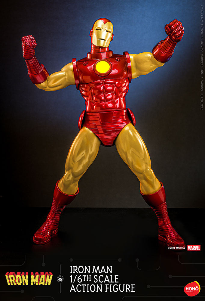 1/6 Hono Studio - Fully Poseable Figure: Marvel Comics - Iron Man