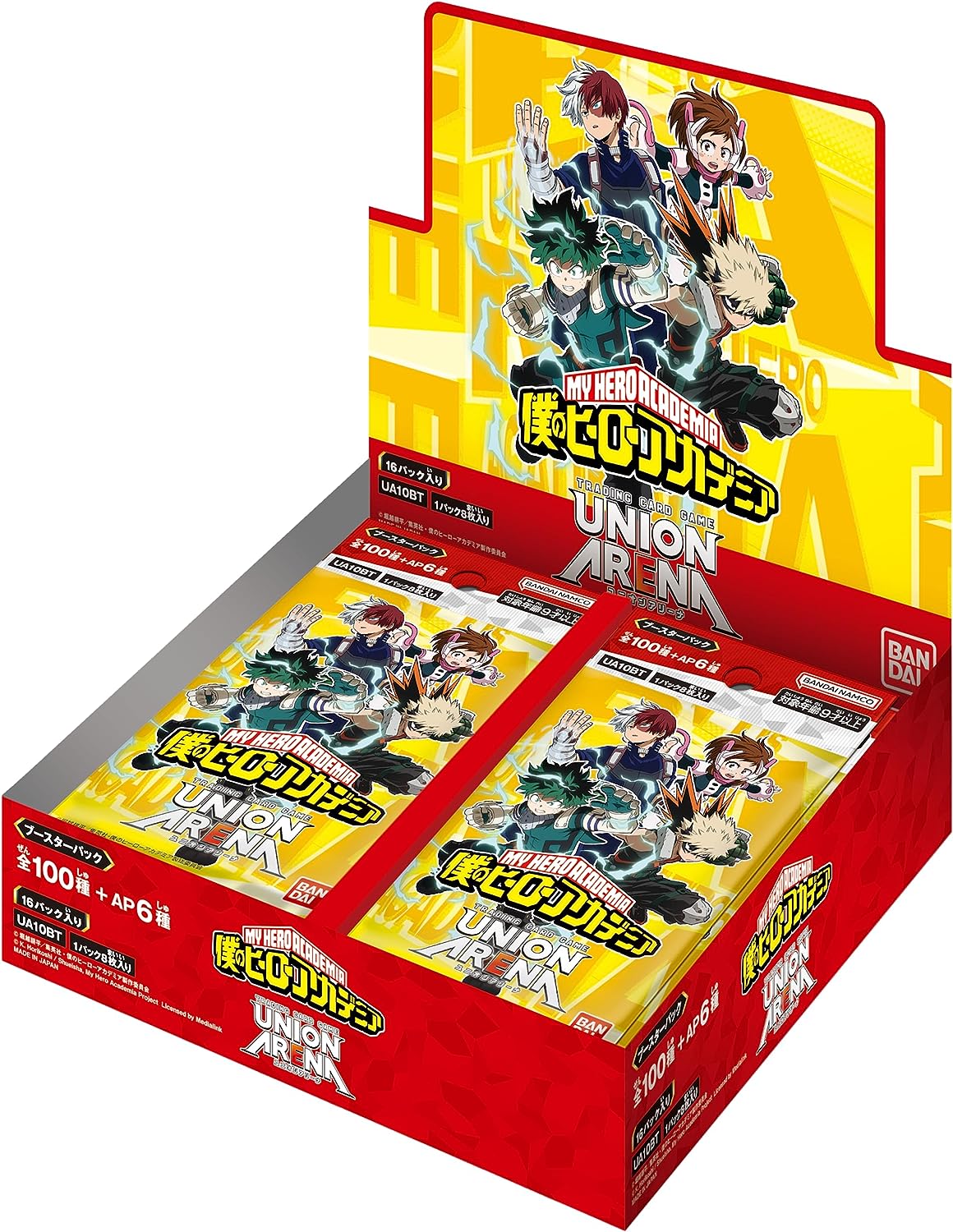 UNION ARENA - My Hero Academia Booster Pack Box (16pack)