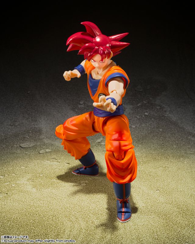 S.H. Figuarts Dragon Ball Super - Super Saiyan God Son Goku - Saiyan God of Virtue
