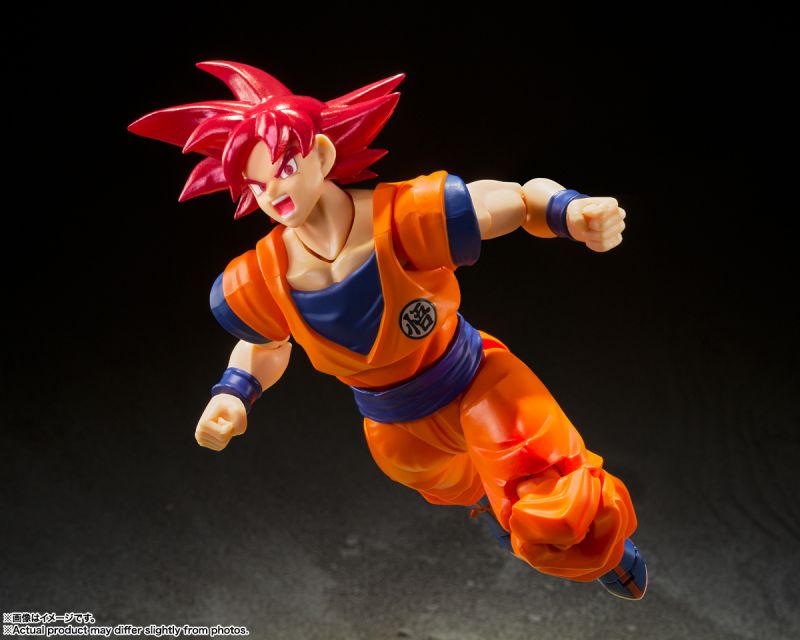 S.H. Figuarts Dragon Ball Super - Super Saiyan God Son Goku - Saiyan God of Virtue