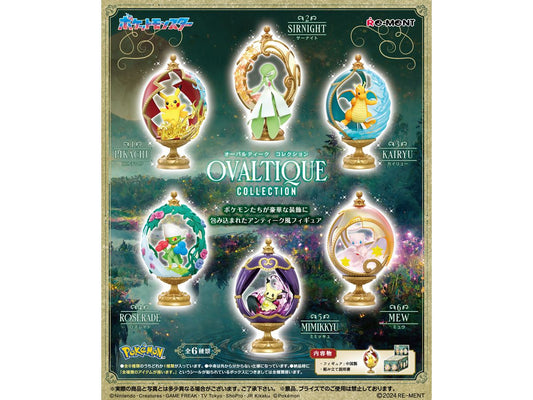 Pokemon OVALTIQUE COLLECTION :Box(6packs)