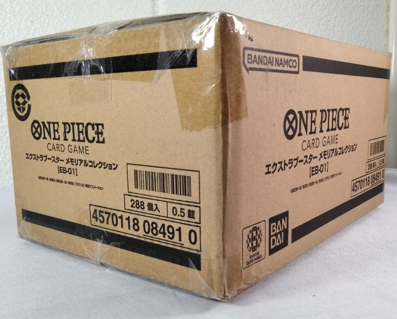 One Piece Card Game Extra Booster Memorial Collection EB-01 Case (12Boxes)
