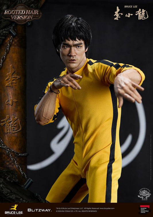 Bruce Lee 50th Anniversary Statue (Rooted Hair Version)
