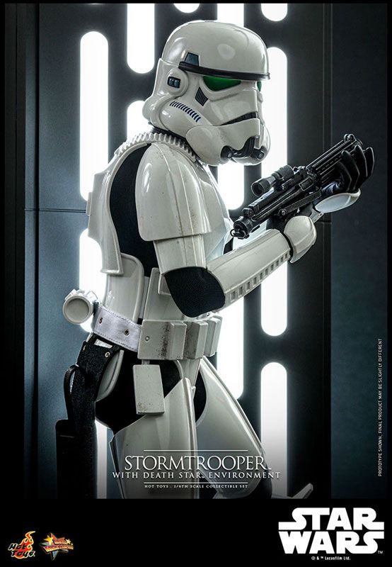 Movie Masterpiece Star Wars - Stormtrooper (With Death Star Backboard)
