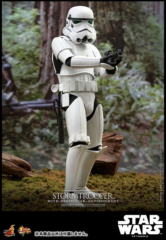 Movie Masterpiece Star Wars - Stormtrooper (With Death Star Backboard)