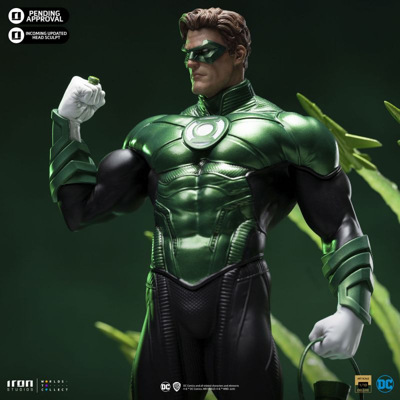 Deluxe Art Scale DC Comics - Green Lantern (Unleashed)