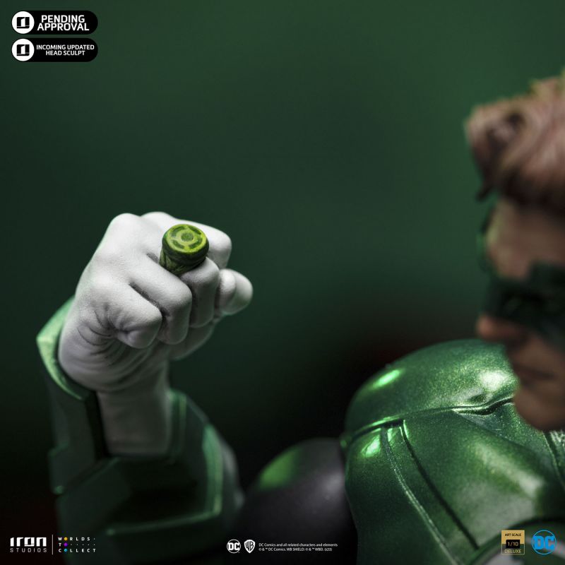 Deluxe Art Scale DC Comics - Green Lantern (Unleashed)