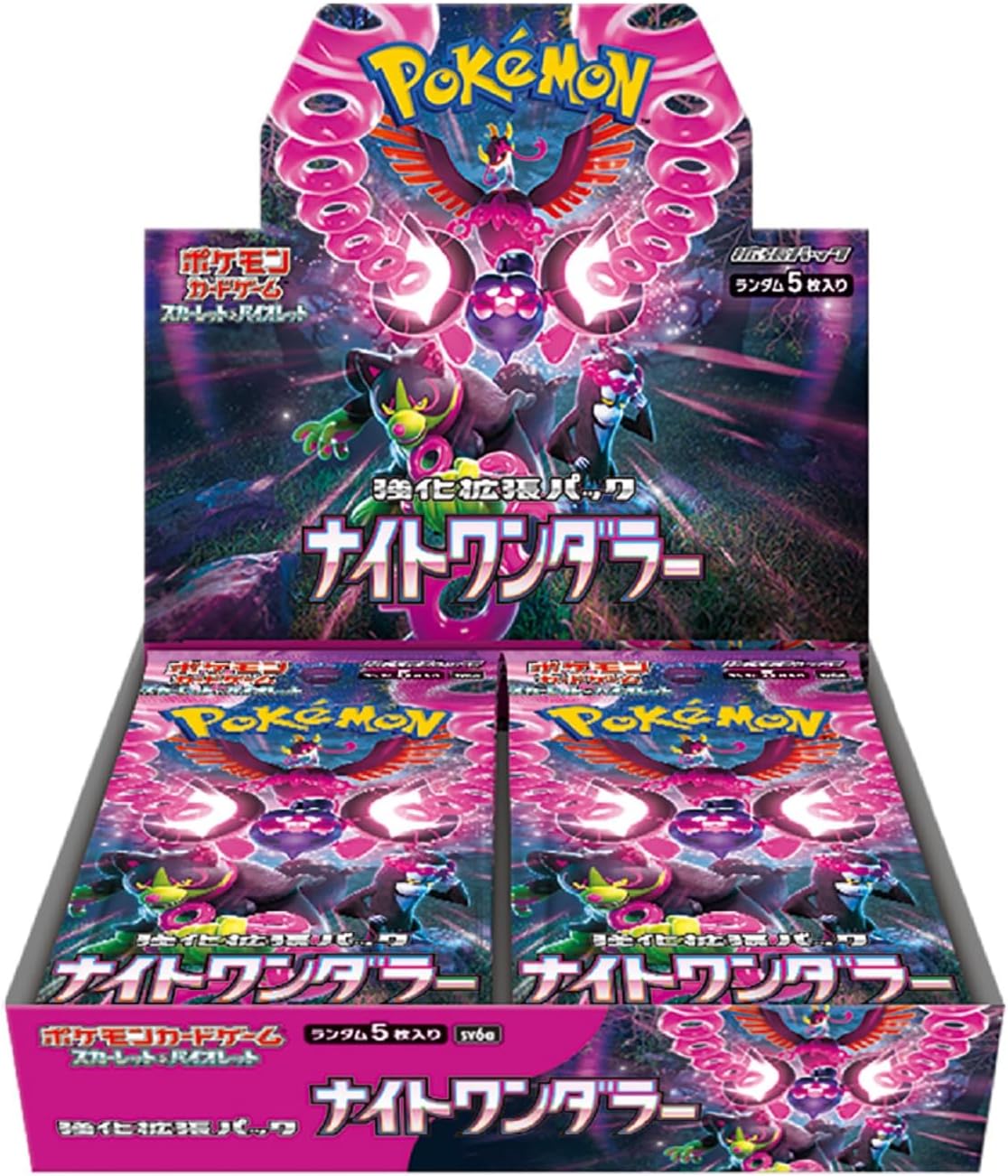 Pokemon Card Game Scarlet & Violet - Strengthening Expansion Pack Night Wanderer :Box(30packs)