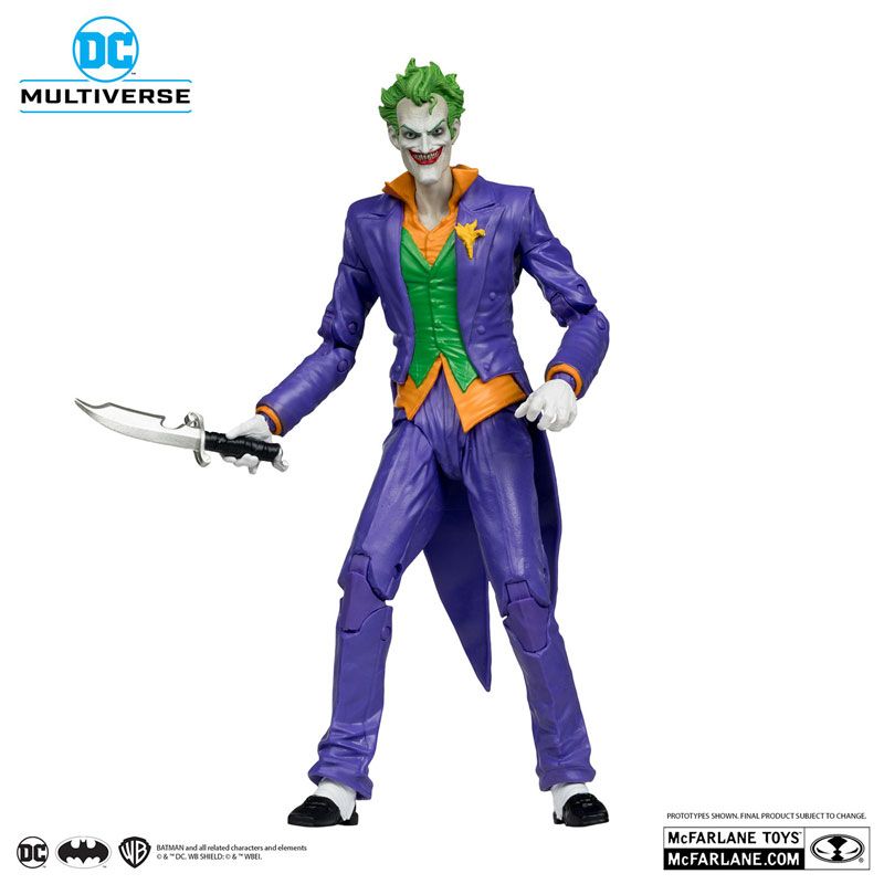 DC Multiverse 7 Inch Action Figure - Joker & Punchline