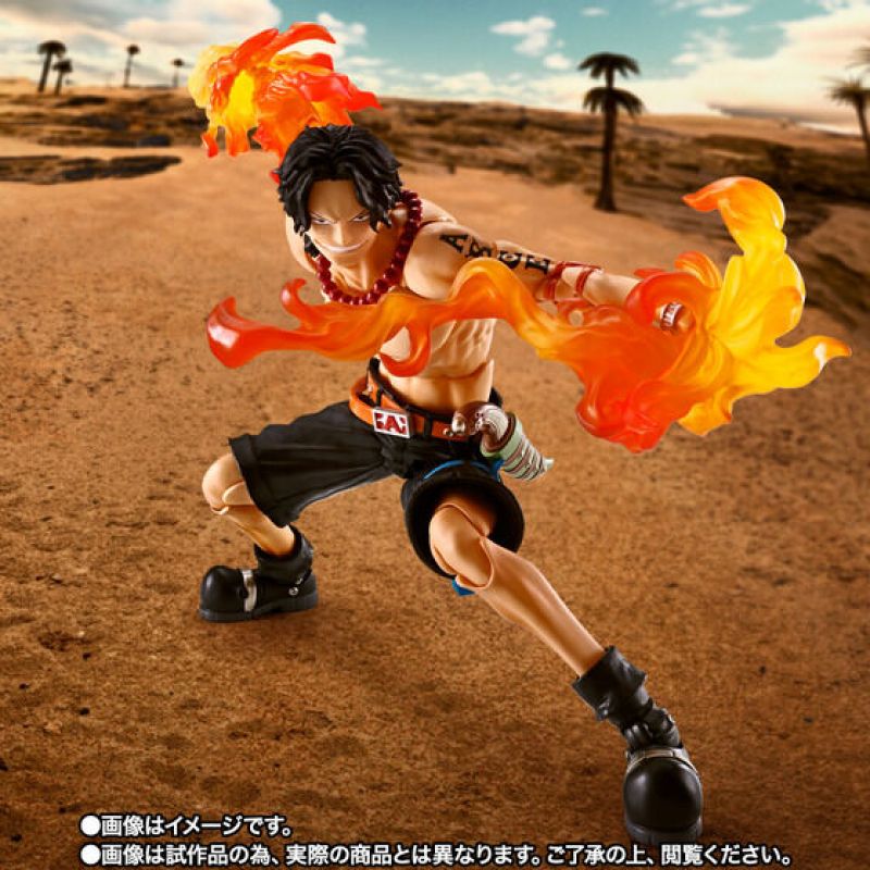 S.H. Figuarts One Piece - Portgas D. Ace Fire Fist TamashiWeb Exclusive