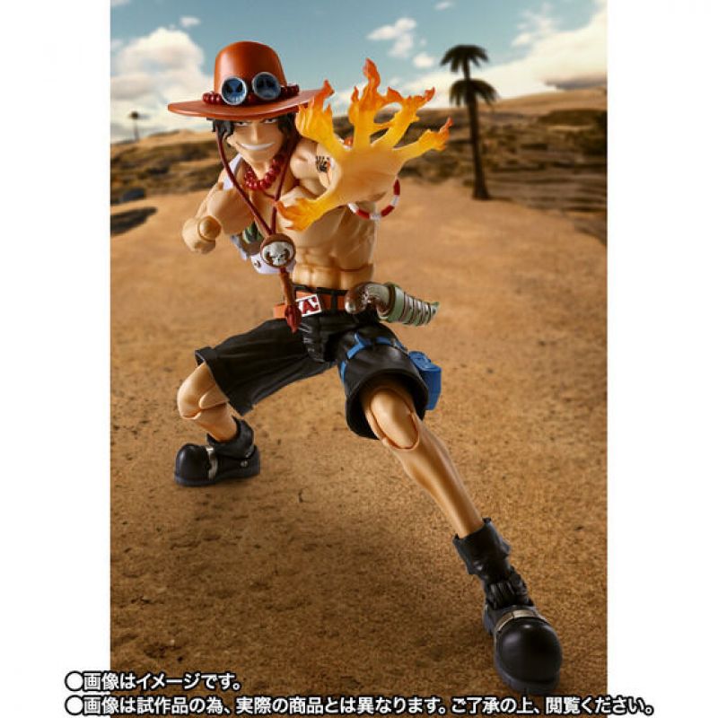 S.H. Figuarts One Piece - Portgas D. Ace Fire Fist TamashiWeb Exclusive