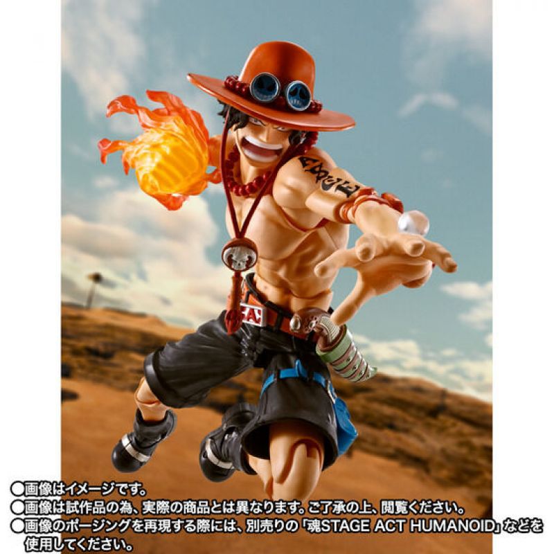 S.H. Figuarts One Piece - Portgas D. Ace Fire Fist TamashiWeb Exclusive