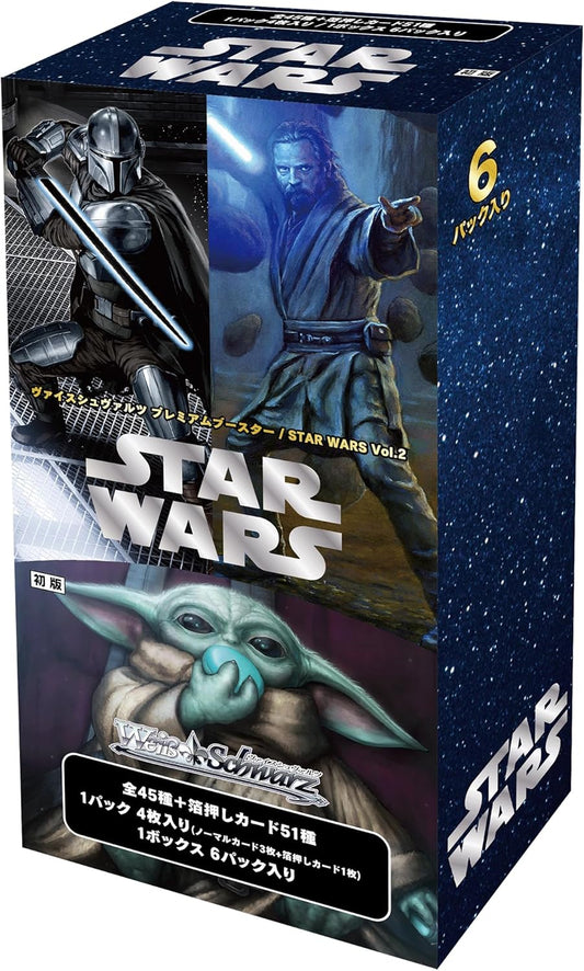 Weiss Schwarz Premium Booster Star Wars Vol. 2 :Box(6packs)