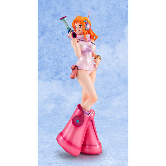 One Piece P.O.P. Portrait of Pirates Evolutionary History - Nami Bandai Premium Exclusive