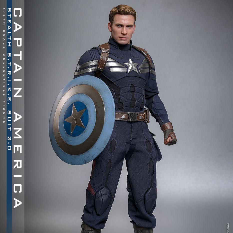 Movie Masterpiece Captain America: The Winter Soldier - Captain America (Stealth S.T.R.I.K.E. Suit 2.0)