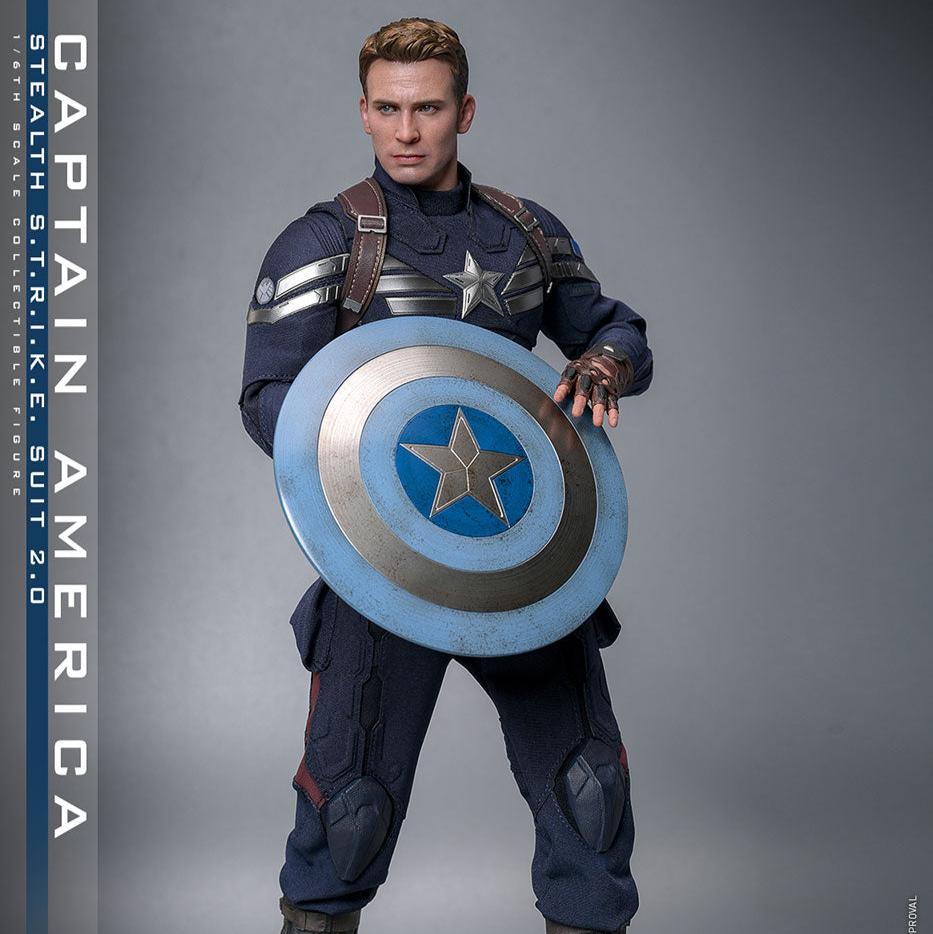 Movie Masterpiece Captain America: The Winter Soldier - Captain America (Stealth S.T.R.I.K.E. Suit 2.0)