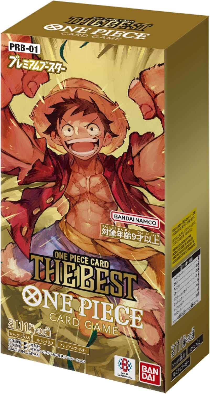 One Piece Card Game Premium Booster ONE PIECE CARD THE BEST PRB-01 Box(10packs) (Reissue)