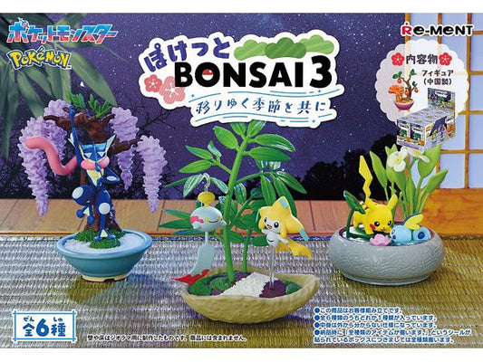 Pokemon - Pocket BONSAI 3 With The Changing Seasons Box (6pcs)