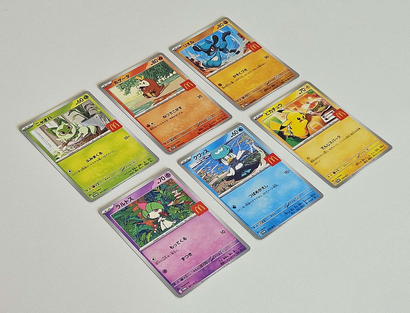 Pokemon Card Game MEGA McDonalds Happy Set 2025 - Full Set
