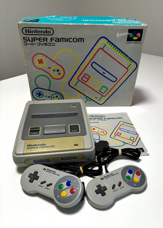 Nintendo Super Famicom - 1990 Original Console Special Set