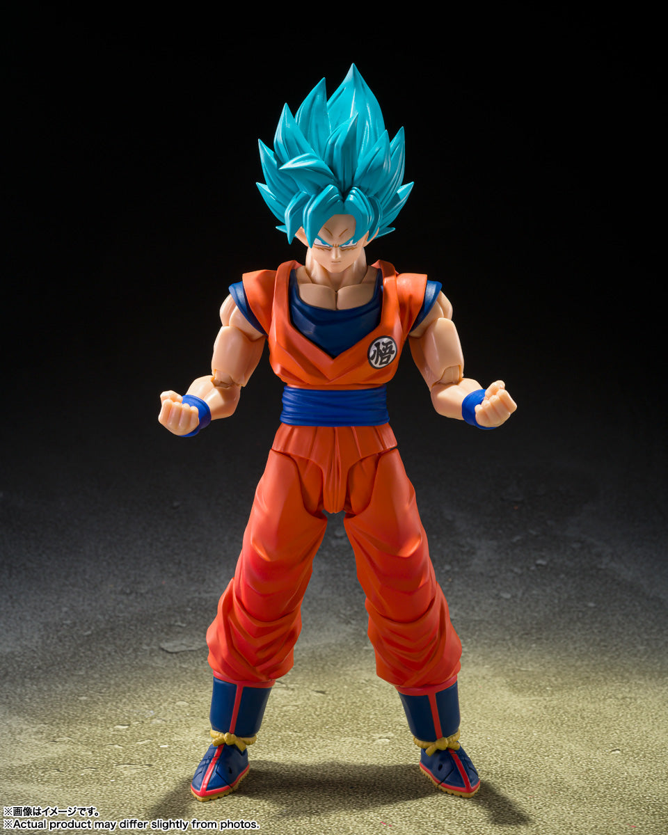 S.H. Figuarts Dragon Ball Super - Super Saiyan God Super Saiyan Son Goku -The Blue Power That Transcends Limits-