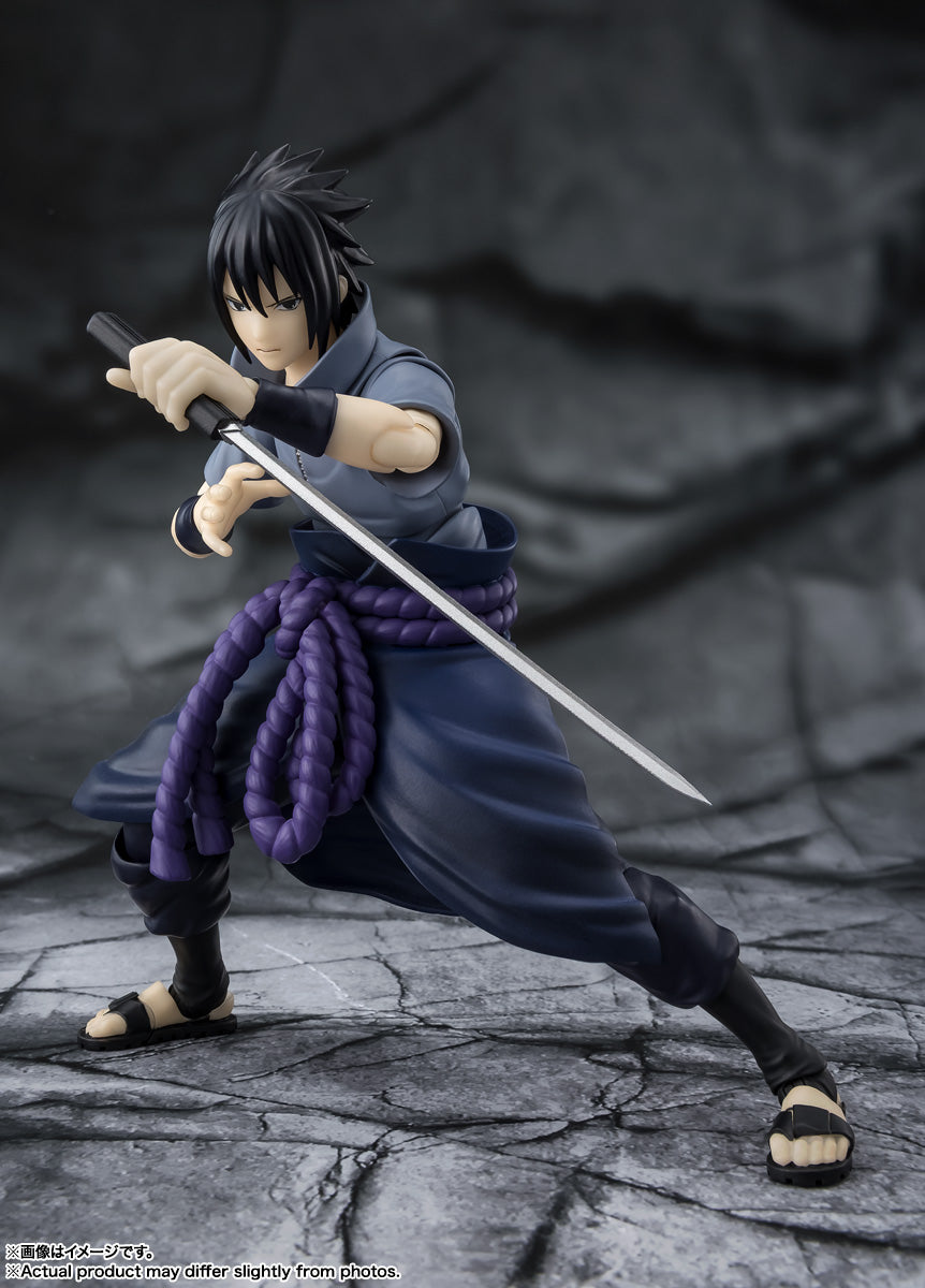 S.H. Figuarts Naruto Shippuden - Sasuke Uchiha -The Solitary Ninja Who Burns Through The Darkness-